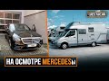 На осмотре MERCEDESы