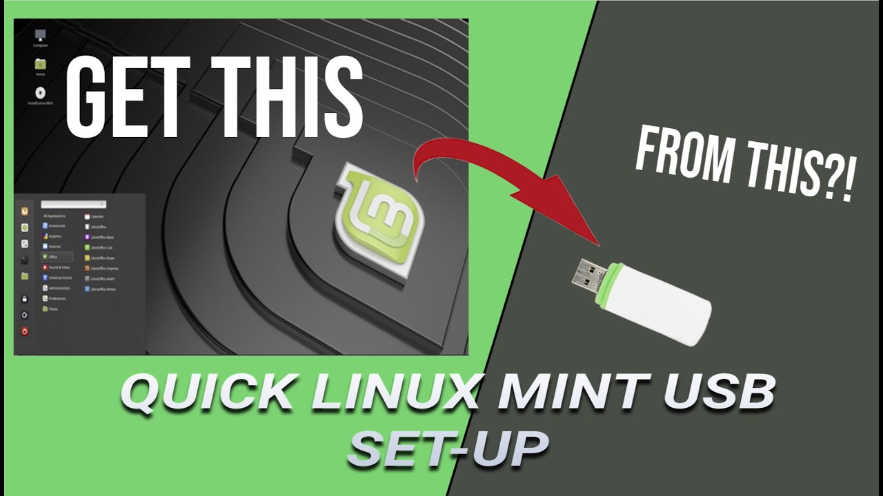 How to install Linux Mint to a USB (beginner friendly complete ...