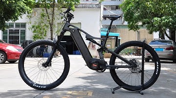 DengFu E55 Electric Carbon Frame E-bike Riding