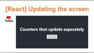 [React] Updating the screen [두원공과대학교 인공지능과 김동일교수] 25.6