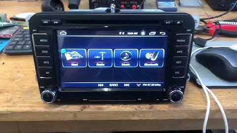 MEKEDE Android Car Radio Unit Mirrored Touch Screen Repair Fix How-To