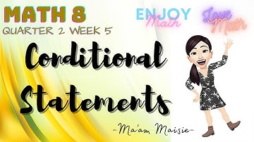 Q2 WEEK 5: CONDITIONAL STATEMENTS