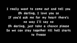 Video thumbnail of "Oh Darling by Plug In Stereo lyrics"