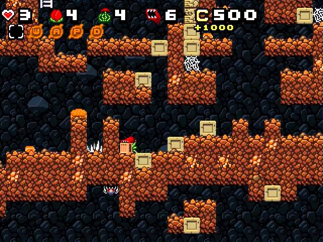 Spelunky, Made With GameMaker