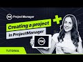 Creating a project in projectmanager