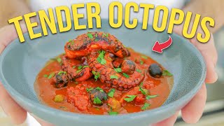 Polpo in Umido alla Siciliana (Sicilian Stewed Octopus) - Our