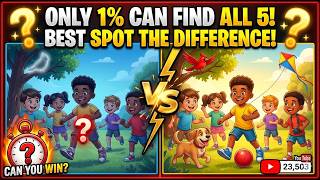 Spot 5 Differences! 👀 Can You Find Them All?  screenshot 3