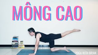 10 Phút Yoga cho MÔNG CAO, Đùi Thon nhẹ nhàng | YOGA WITH BRIAN