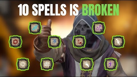 10 Spells Wizard Solo | Dark and Darker