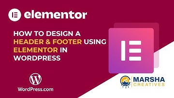 How to Design a Header & Footer Using Elementor in WordPress | Full Tutorial for Beginners