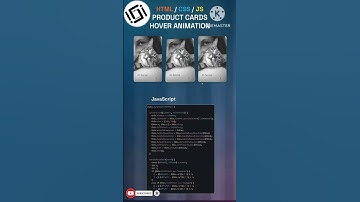 Product Card Animation On Hover | Html Css JavaScript | Dev Area #shorts