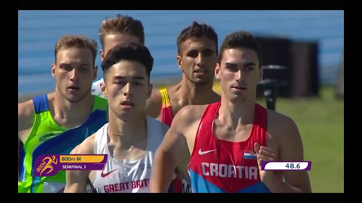 800m [M], POLUFINALE, III. skupina, Marino Bloudek...