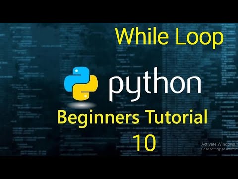 while loop in Python - YouTube