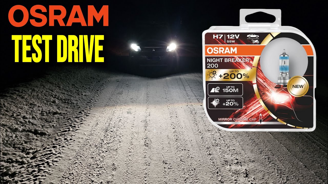 H7 OSRAM NIGHT BREAKER® 200 Halogen 12V 