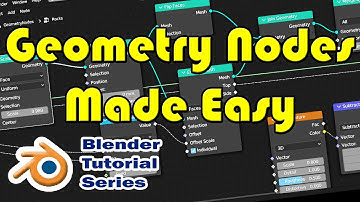 Blender Tutorial 14 - Geometry Nodes made Easy