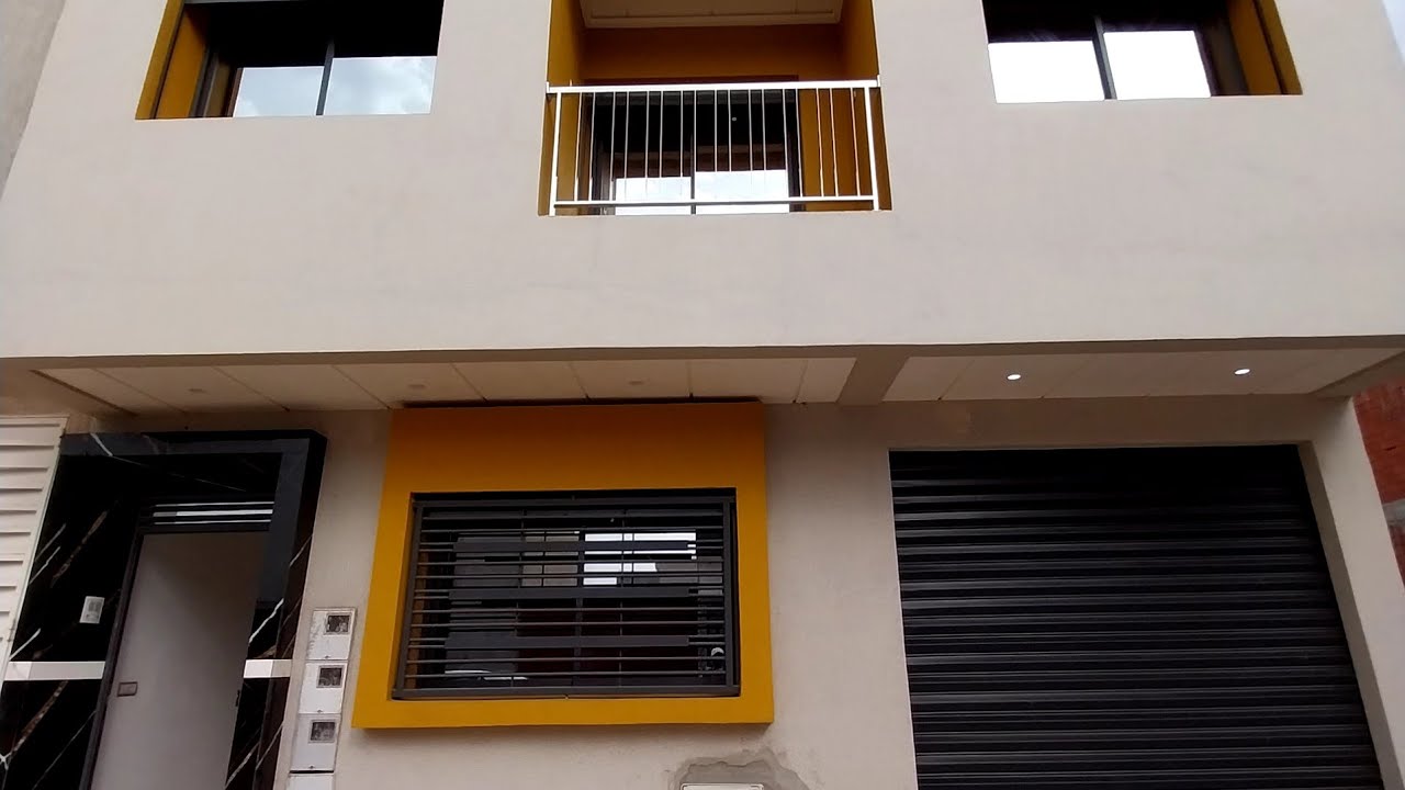 القنيطرةمهدية اليانس دارنا دار حرة للبيع مساحة100متر فيه2طبقة التمن 132 مليون