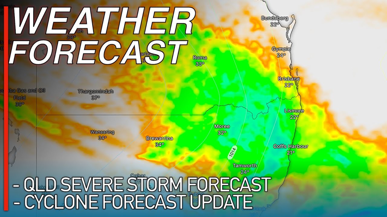 Strong Severe Thunderstorms Forecast to Lash Queensland and New South ...