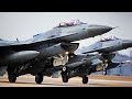 Aircraft Takeoff and Landing of U.S. Air Force F-16 Fighting Falcon and Philippine Air Force FA-50