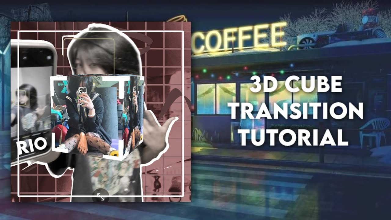 3D CUBE TRANSITION TUTORIAL - ALIGHT MOTION - YouTube
