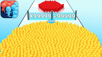 Play 123456 Tiktok Video Games Mobile Count masters Gameplay iOS,Android Walkthrough Max Levels Free