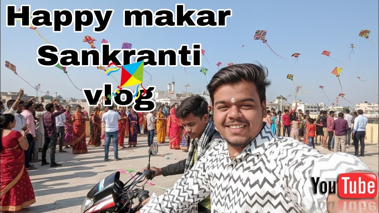 Happy makar Sankranti masti vlog 🥳 