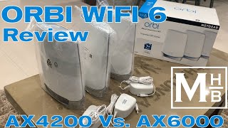 Orbi WiFi 6 Mesh Tri-Band Router RBK753S Review AX4200 Vs. AX6000 | Excellent speed and reliability