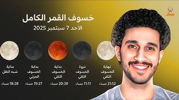 خسوف القمر 2025 | 🌕 تلاوة تهز القلوب | آية من آيات الله العظيمة| معاذ صيام