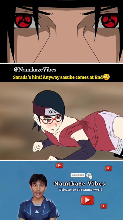 Sarada's Hint 🥵 #naruto #namikazevibes #boruto