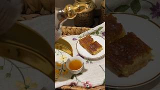 بسبوسة بجوز الهند coconut basbousa