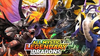 ALL MYSTIC LEGENDARY DRAGON UNLOCKED - DRAGONSKY IDLE & MERGE 飛龍不累 screenshot 2