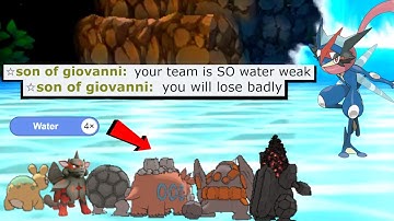 This is WHY a x4 WATER weakness team is NO problem | Pokemon Showdown Scarlet and Violet Salt