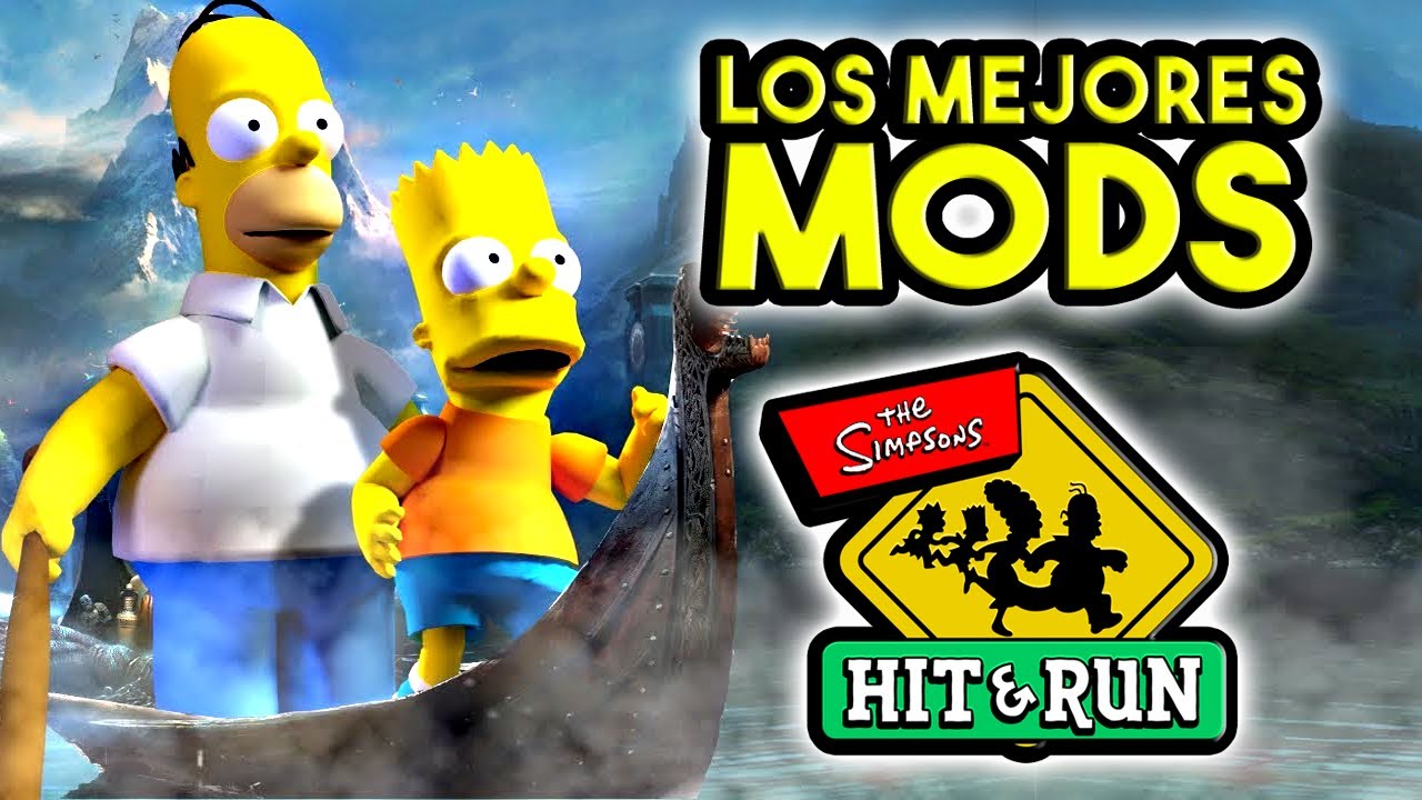 MODS de THE SIMPSONS HIT & RUN que DEBERÍAS JUGAR 🟡 - YouTube