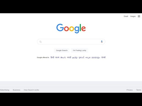 Google home page clone using HTML and CSS. - YouTube