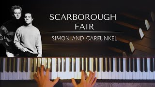 Scarborough Fair + piano sheets chords