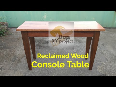 simple-console-table-build-from-reclaimed-wood