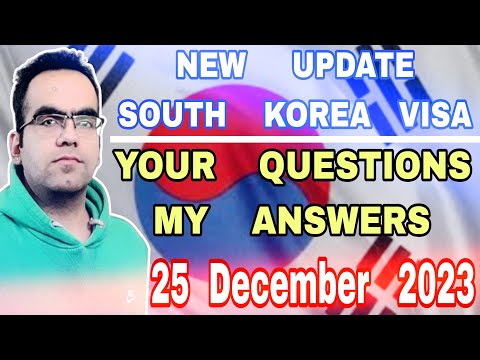 New Update South Korea Visa 