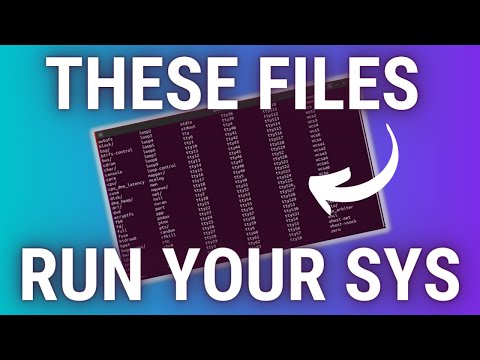 These FILES help