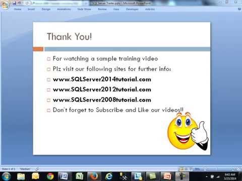 SQL Server 2012 Training for beginners - SQL Server 2012 Agent - YouTube