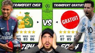 Transferts CHERS vs GRATUITS sur FC 24!