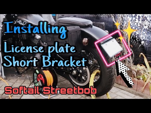KIJIMAライセンスブラケット】Install License Plate Short