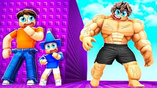 Becoming BUFF to Prank my Family in NOOB vs PRO Strength Troll