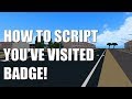 How To Make A Badge Giver In Roblox
