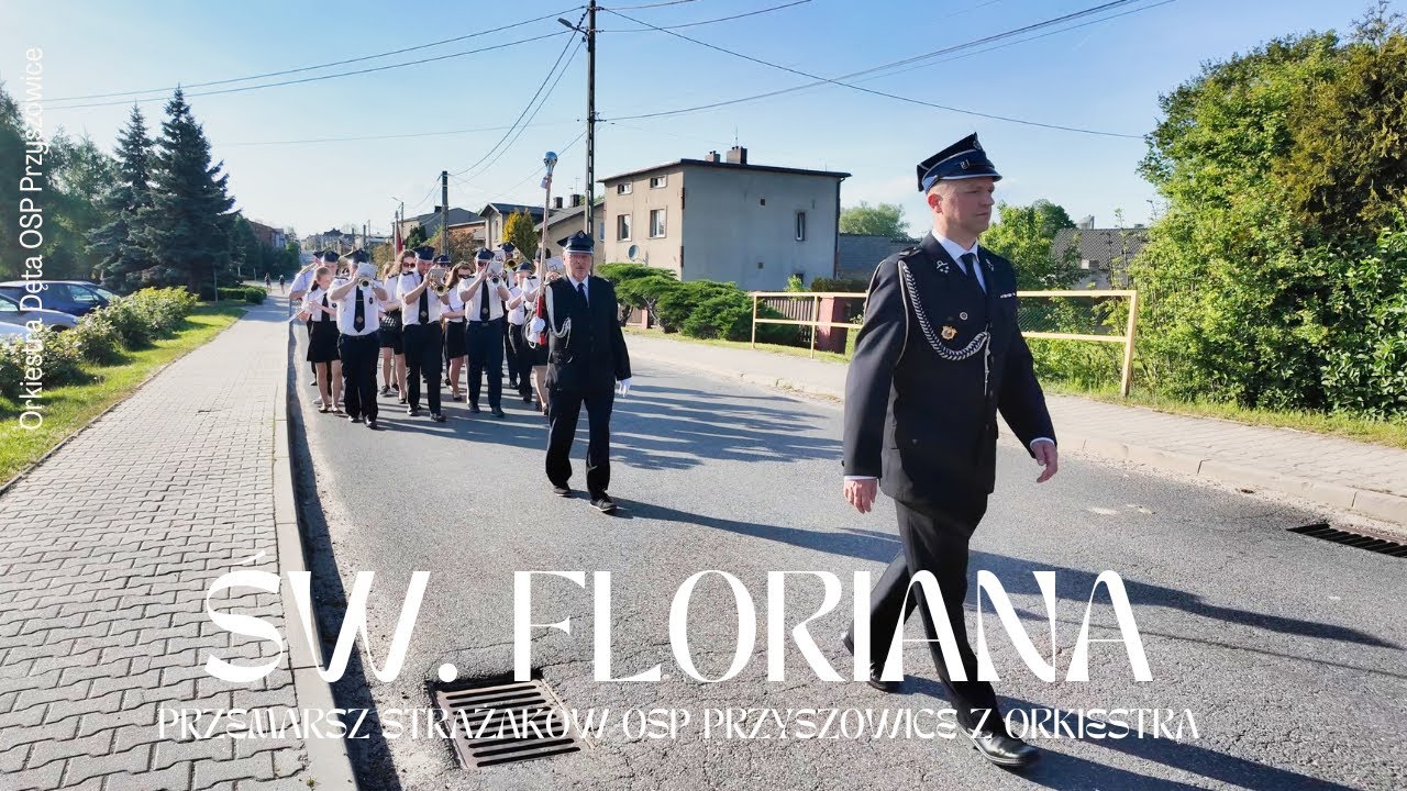 Przemarsz z okazji święta św. Floriana, 04.05.2024