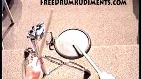Drum Rudiments #31 - Drag - FreeDrumRudiments.com