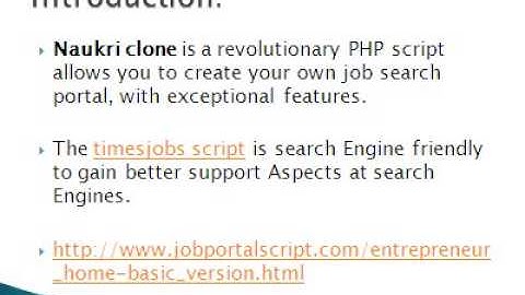 Naukri clone, timesjobs script, monster clone