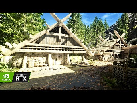 Next Gen Looking Skyrim with Ray Tracing Shader | DLSS 3 | RTX 4090 | [4K]