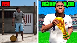 R$0 PARA JOGADOR DE FUTEBOL NO GTA 5 - O FILME screenshot 3