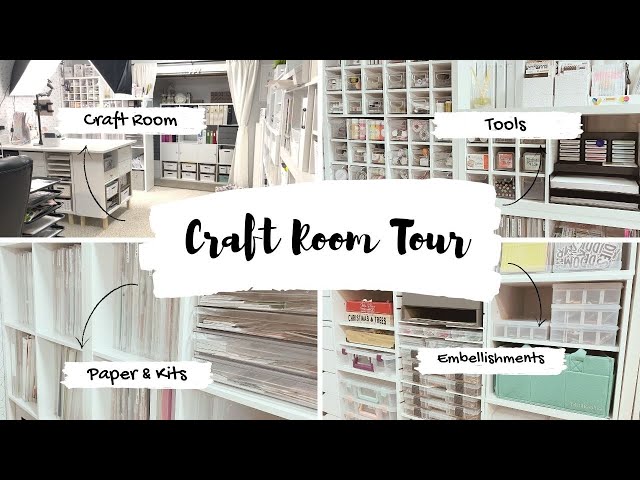 Craft Room Organization - Room Reveal Part #2 - Polished Habitat