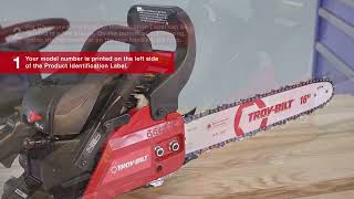How to Find The Model Number on a Troy-Bilt Lawn Chainsaw