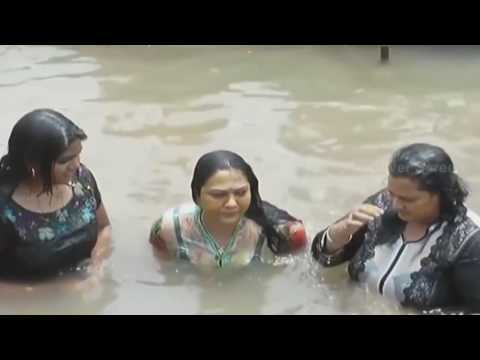 tollywood actress hema _ a holy bath in rever